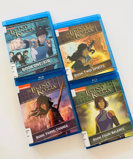 The Legend Of Korra Blu-Ray Book 1-4