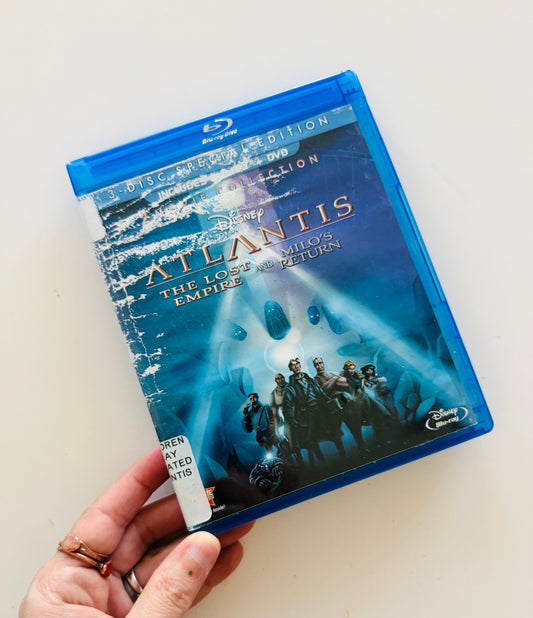 Atlantis & Milo’s Return Movies Blu-Ray