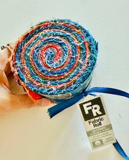 Fabric Roll - Celestial Batik Met