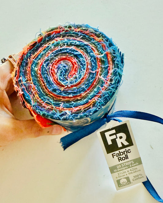 Fabric Roll - Celestial Batik Met