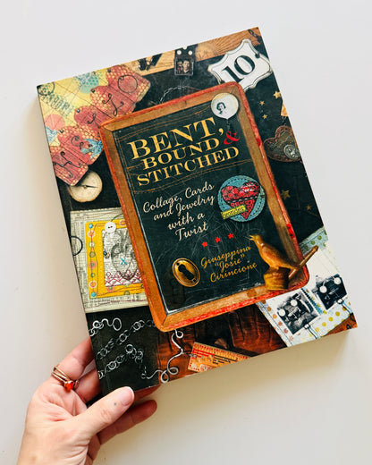 Bent, Bound & Stitched Collage How To Book