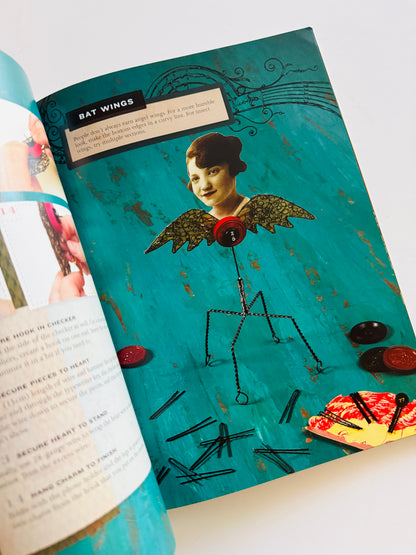 Bent, Bound & Stitched Collage How To Book