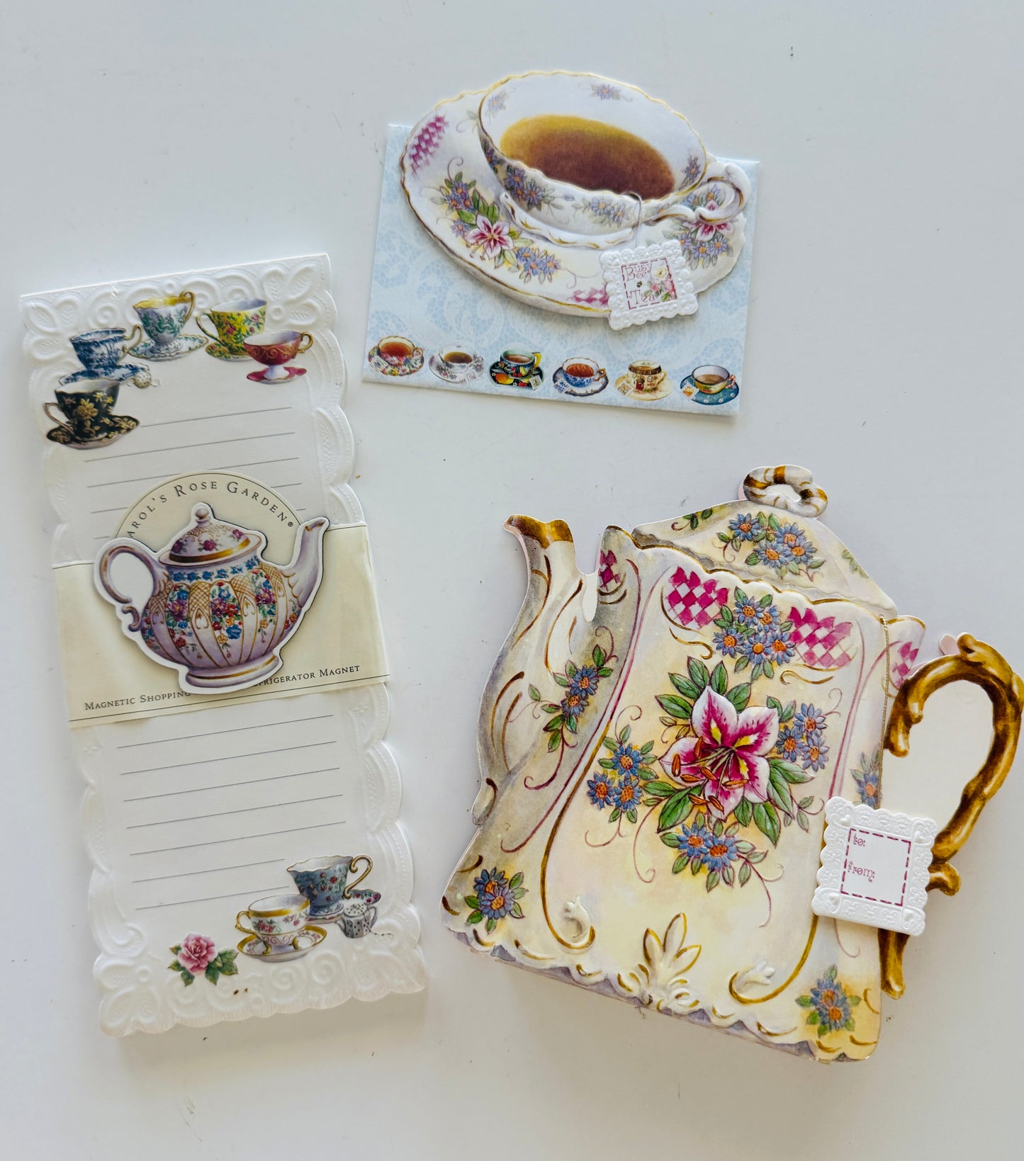 Tea Pot Stationery Bundle