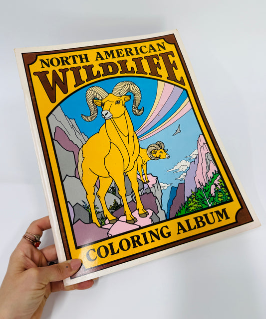 North American Wildlife Coloring Book