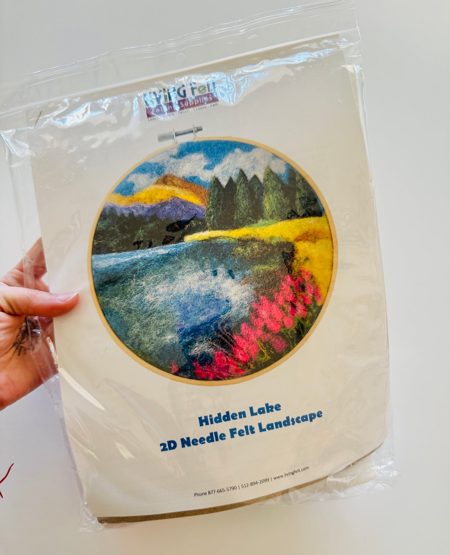 Felt Needling Lake Kit