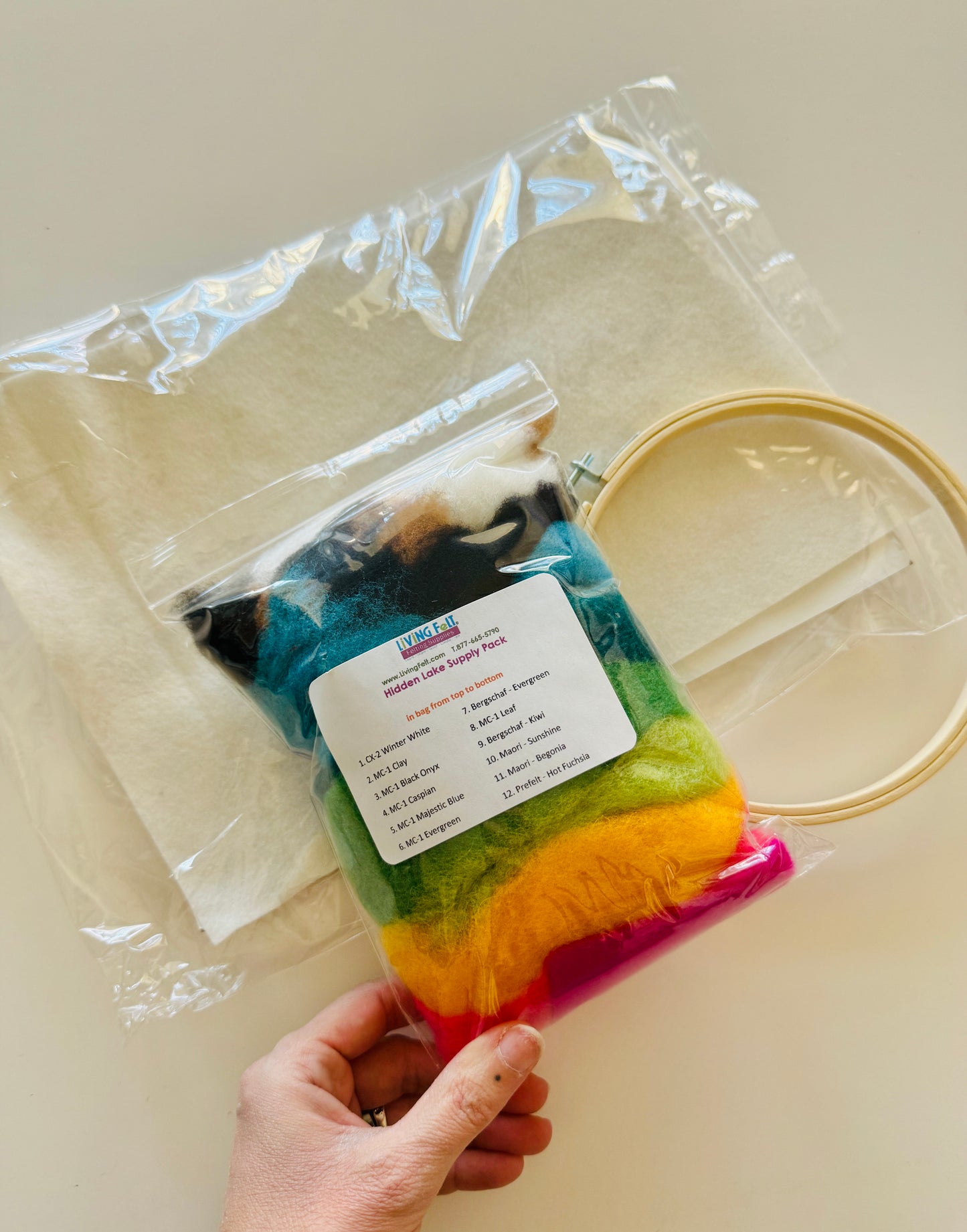 Felt Needling Lake Kit