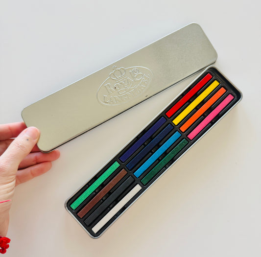 Royal & Langnickel Woodless Pastel Tin Set