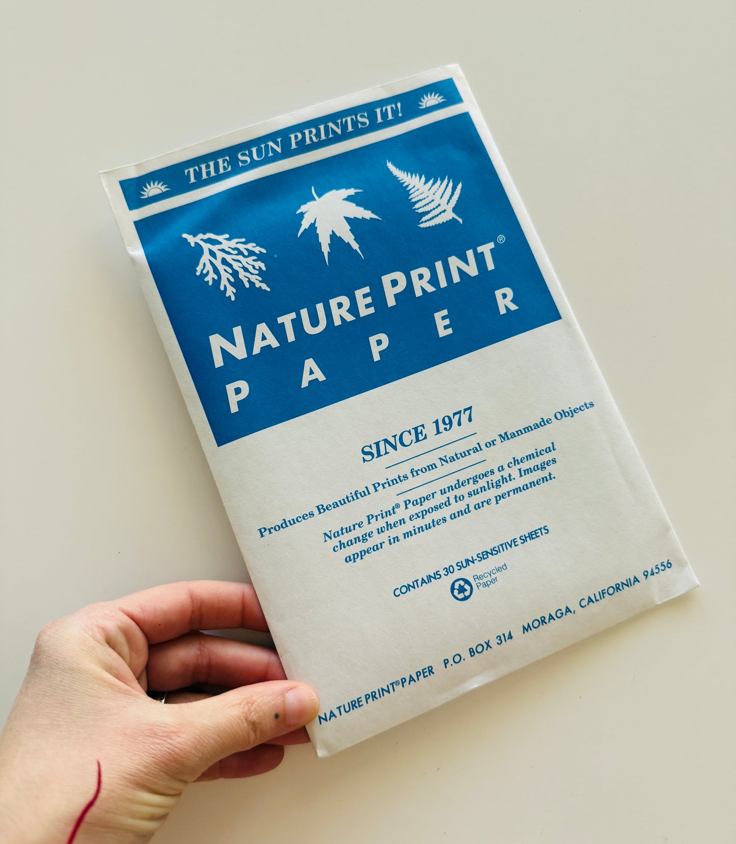 Nature Print Paper Set of 1