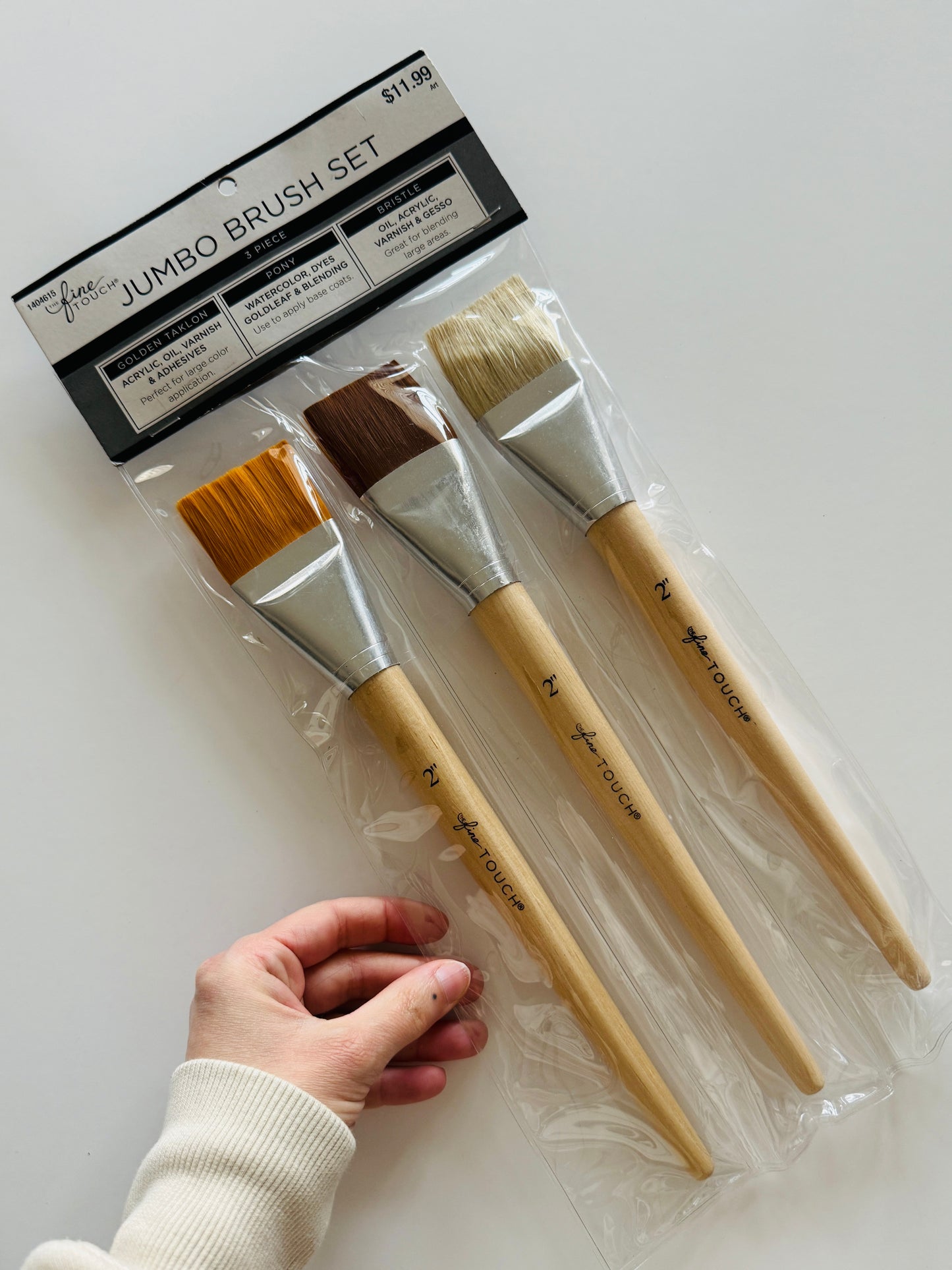 Jumbo Brush Set