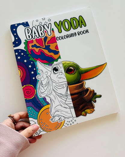 Baby Yoda Coloring Book