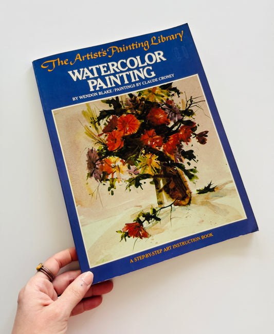 Watercolor Painting Guide Art Book