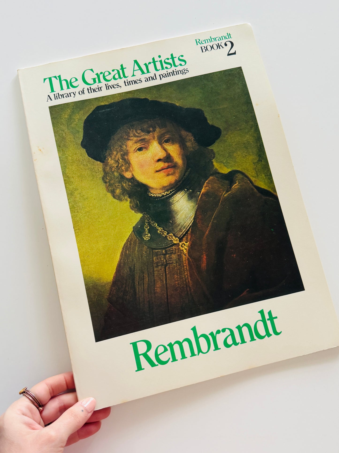 The Great Artists Rembrandt Art Book