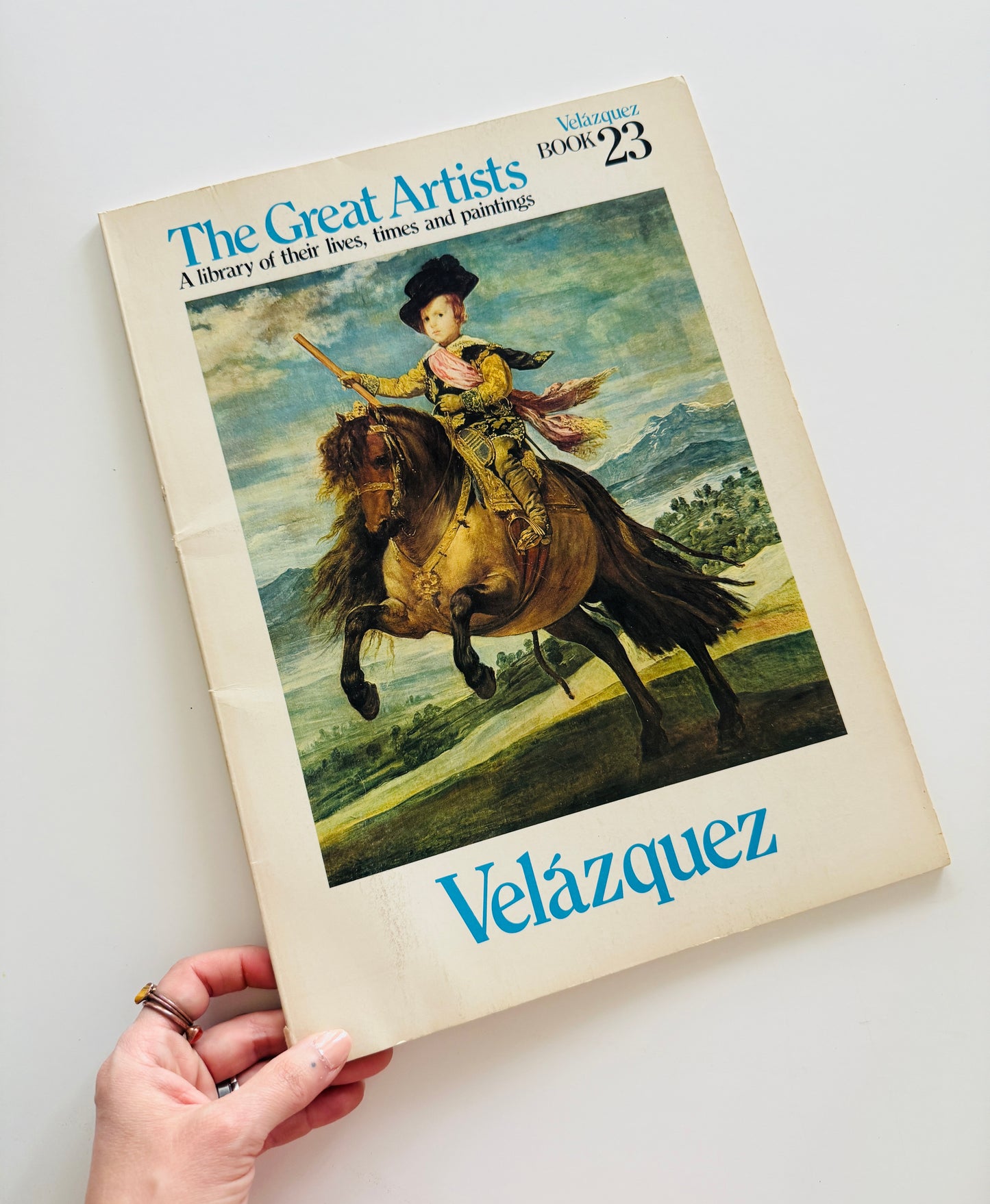 The Great Artists Velazquez Art Book