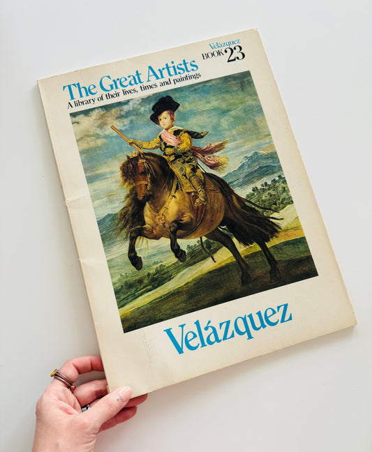 The Great Artists Velazquez Art Book